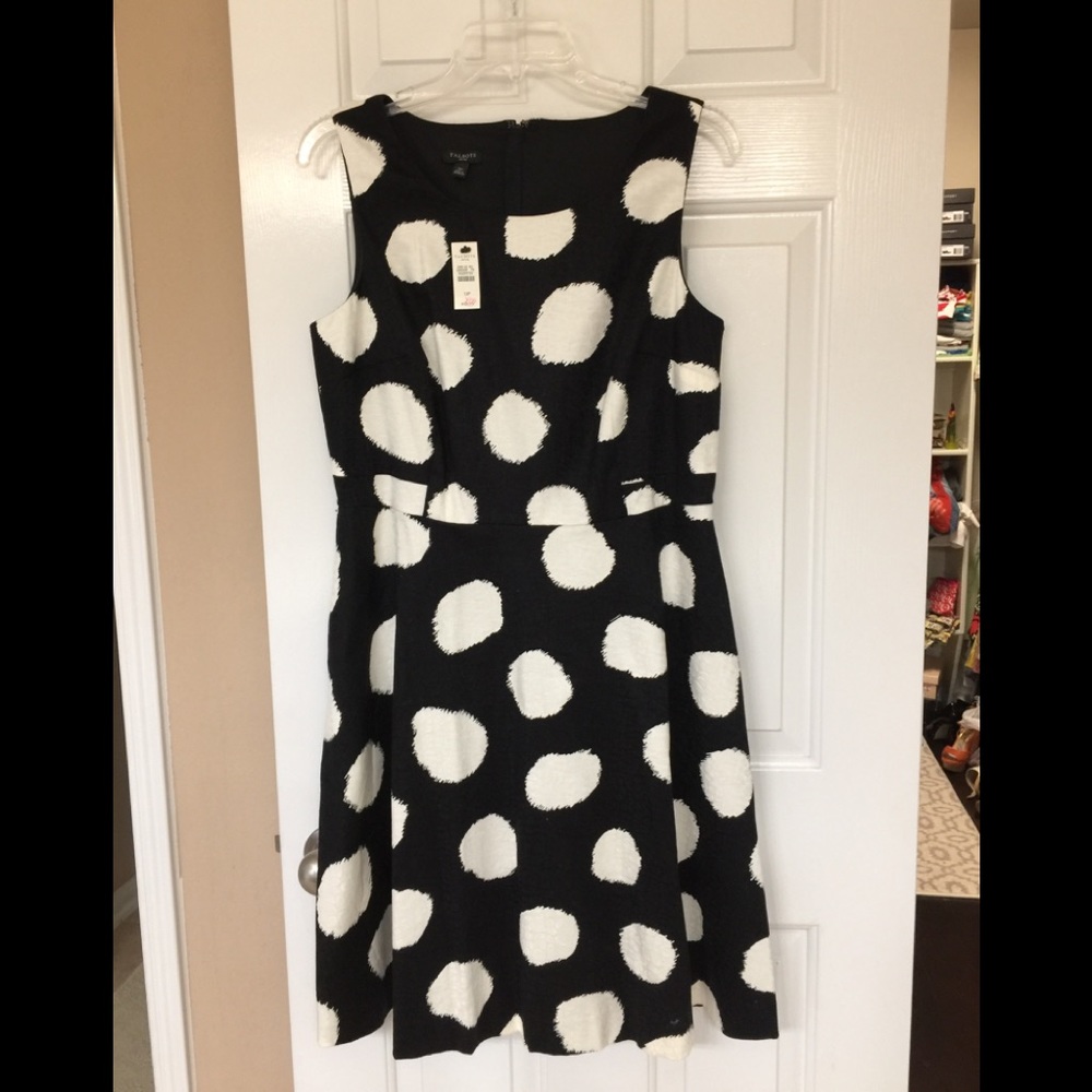 Talbots Polka dot dress in size 12P